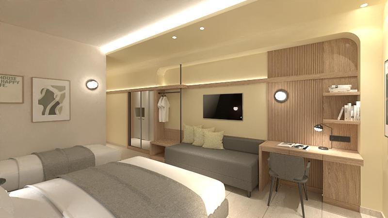 Sokratis Hotel ネア・ムダニア エクステリア 写真